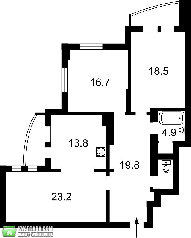 Sell 2-room apartment. Киев,  Голосеевская — photo 9