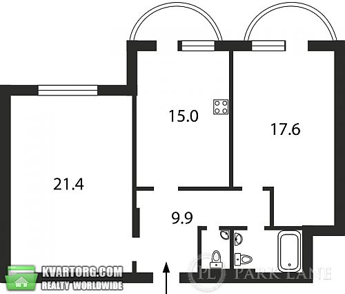 Sell 2-room apartment. Киев, Феодосийский пер — photo 2