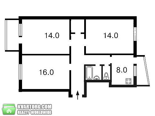 Sell 3-room apartment. Киев,  Рокоссовского пр — photo 2