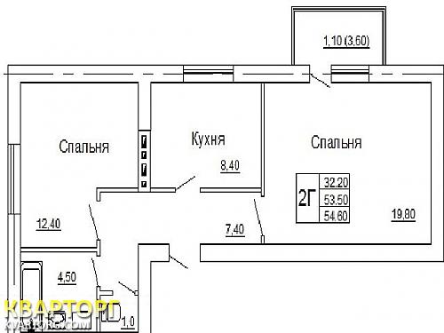 Sell 2-room apartment. Одесса, Маршала Жукова — photo 4