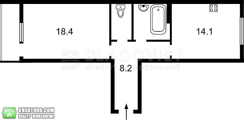 Sell 2-room apartment. Киев, Симоненка — photo 5