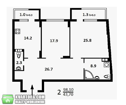 Sell 2-room apartment. Киев,  Гоголевская — photo 5
