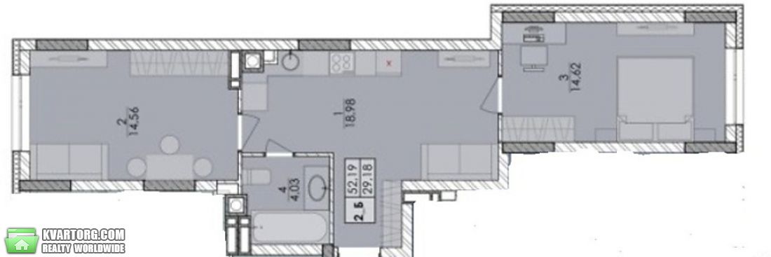 Sell 2-room apartment. Ирпень,  Сковороды — photo 4