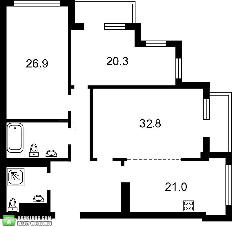 Sell 3-room apartment. Киев,  Драгомирова — photo 9