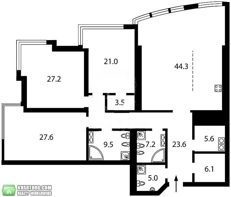 Sell 4-room apartment. Киев,  Кловский спуск — photo 1