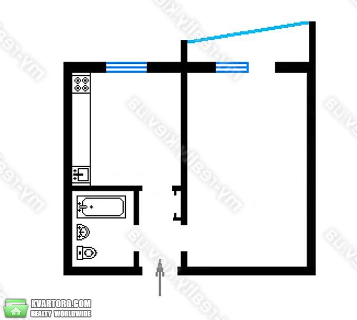 Sell 1-room apartment. Киев,  Воскресенская — photo 4