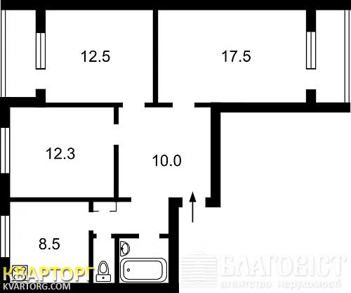 Sell 3-room apartment. Киев, Гетьмана — photo 9