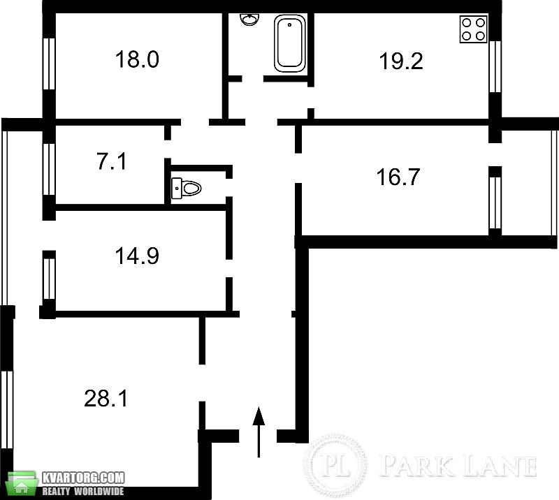 Sell 4-room apartment. Киев,  Героев Сталинграда пр — photo 7