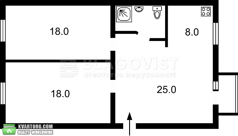 Sell 3-room apartment. Киев,  Гордиенко пер — photo 2