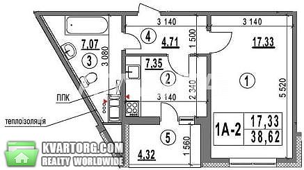 Sell 1-room apartment. Киев, Ломоносова — photo 2