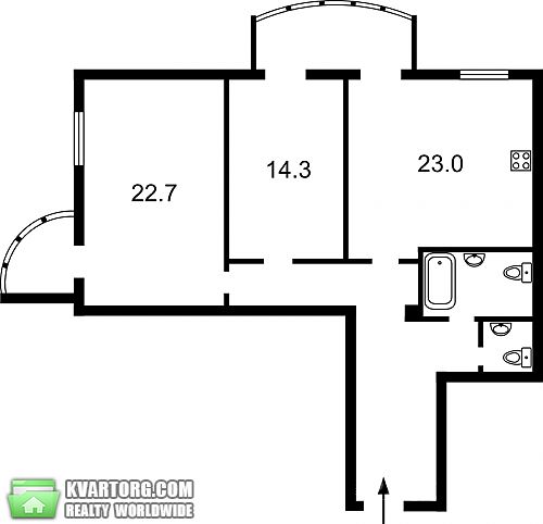 Sell 2-room apartment. Киев,  ул. Златоустовская — photo 3