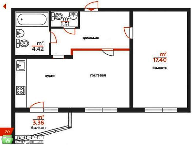 Sell 2-room apartment. Киев,  Ревуцкого — photo 10
