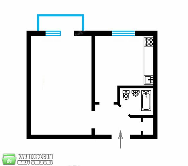 Sell 1-room apartment. Киев,  Навои пр — photo 2