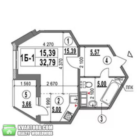 Rent out 1-room apartment. Киев, Ломоносова — photo 8