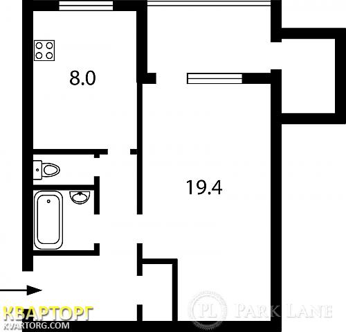 Sell 1-room apartment. Киев,  Пожарского — photo 3