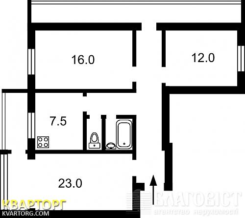 Sell 3-room apartment. Киев, Энтузиастов — photo 2