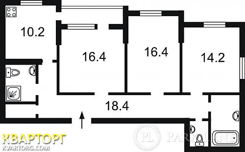 Sell 3-room apartment. Киев,  Гонты — photo 2