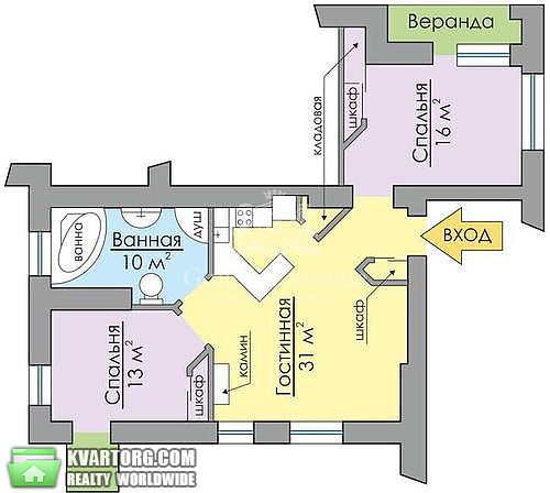 Sell 3-room apartment. Киев,  Костельная — photo 10