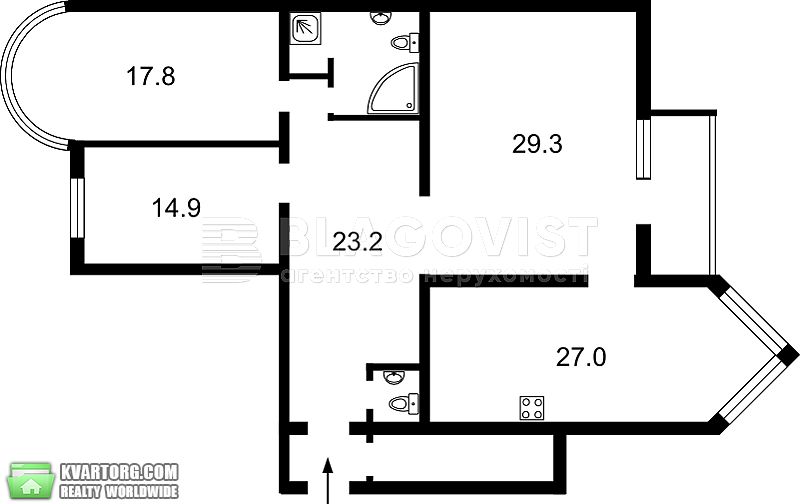 Sell 3-room apartment. Киев, Золотоустівська — photo 2