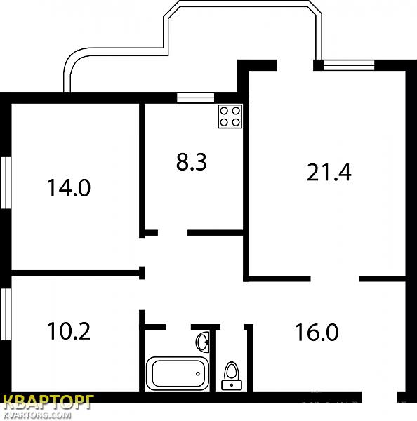Sell 3-room apartment. Киев,  Святошинская — photo 3