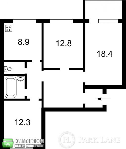 Sell 3-room apartment. Киев, Лайоша Гавро — photo 1