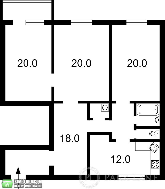 Sell 3-room apartment. Киев, Борщаговская — photo 7