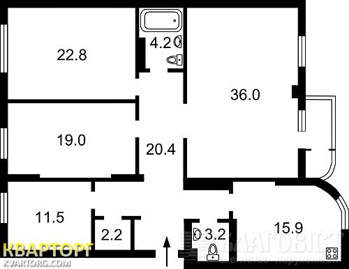 Sell 4-room apartment. Киев,  Татарская — photo 2
