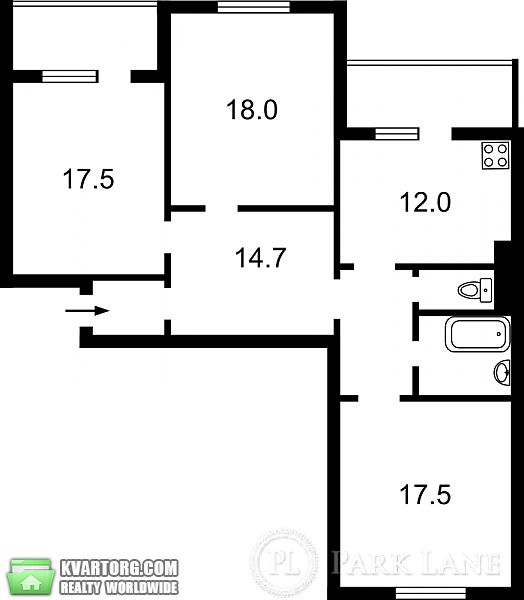 Sell 3-room apartment. Киев, Григоренко пр — photo 4