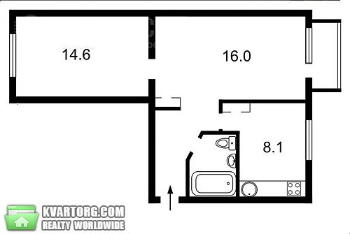 Sell 2-room apartment. Киев, Верховного Совета бул — photo 4