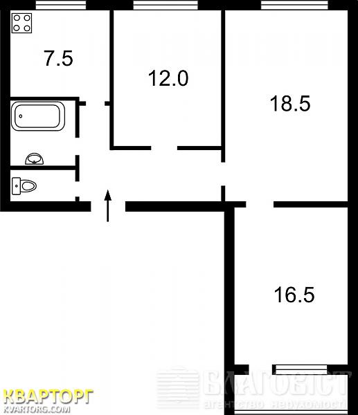 Sell 3-room apartment. Киев,  Киото — photo 4