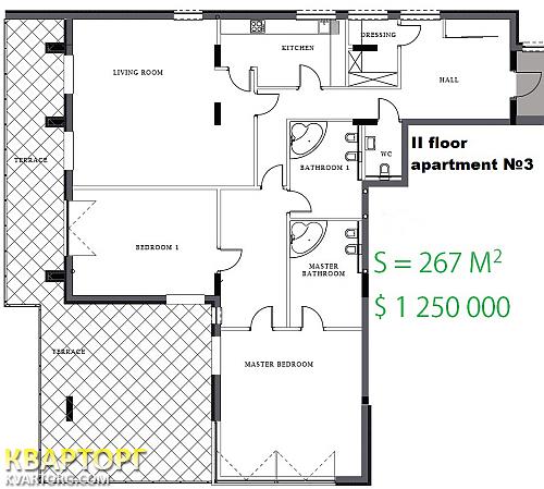 Sell multi-room apartment. Киев,  Глазунова — photo 6