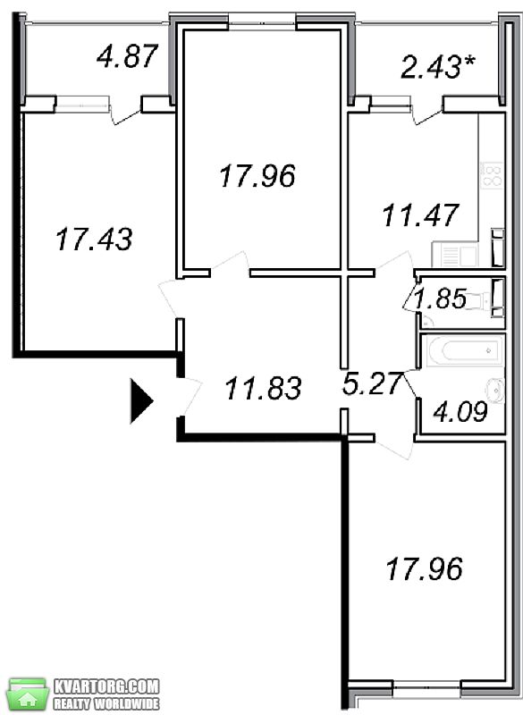 Sell 3-room apartment. Киев, Сергія Данченка — photo 2