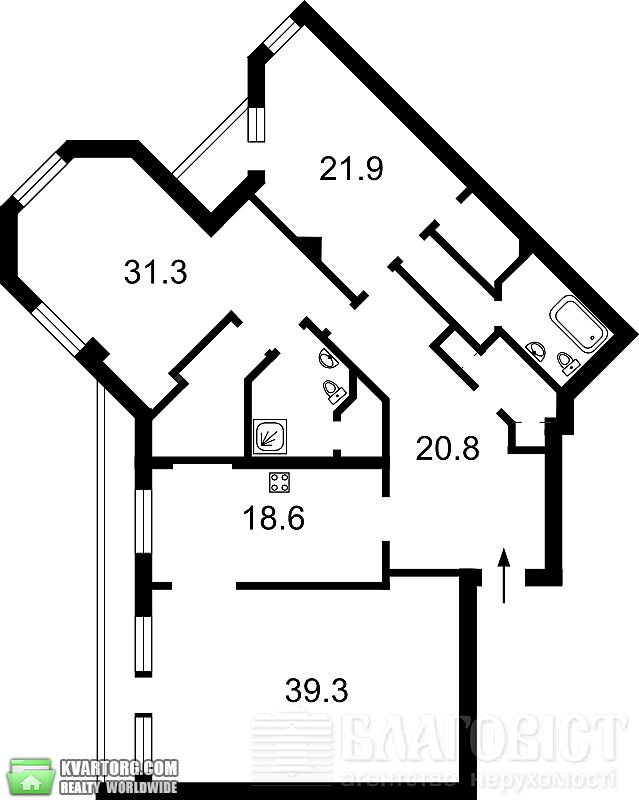 Sell 3-room apartment. Киев,  Шевченко бул — photo 3