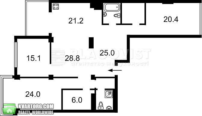 Sell 3-room apartment. Киев,  Драгомирова — photo 10