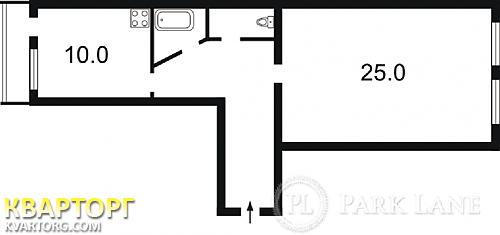 Sell 1-room apartment. Киев,  Рейтарская — photo 3