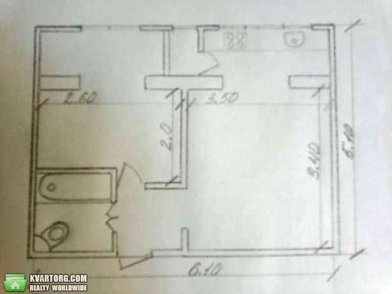Sell 1-room apartment. Киев,  Кондратюка — photo 3