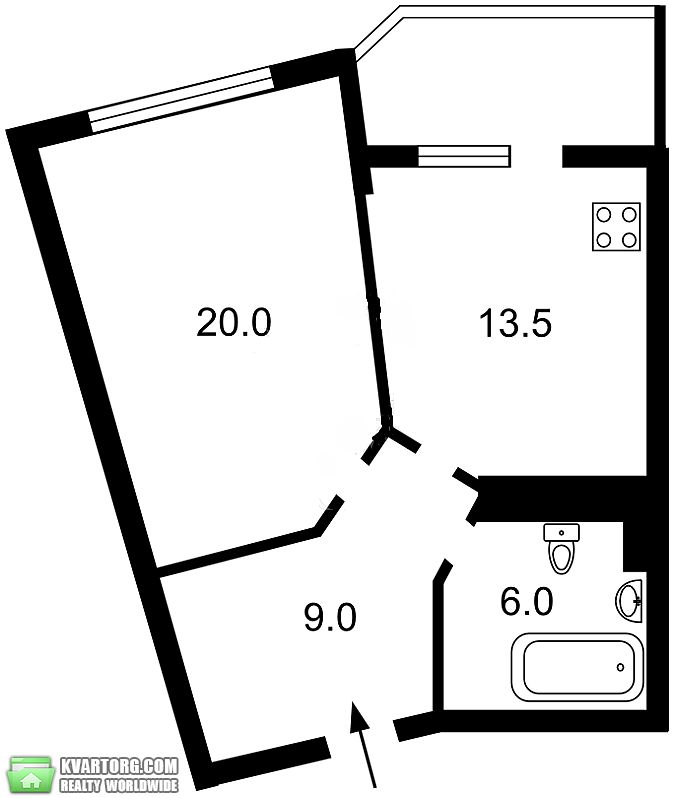 Sell 1-room apartment. Киев,  Пчелки — photo 4