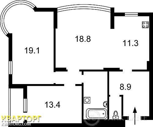 Sell 3-room apartment. Киев,  Верховинная — photo 2