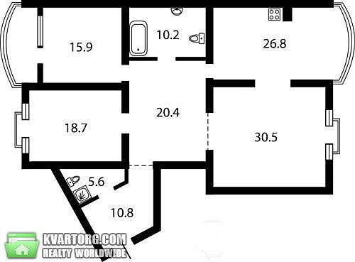 Rent out 3-room apartment. Киев,  Оболонская наб — photo 10