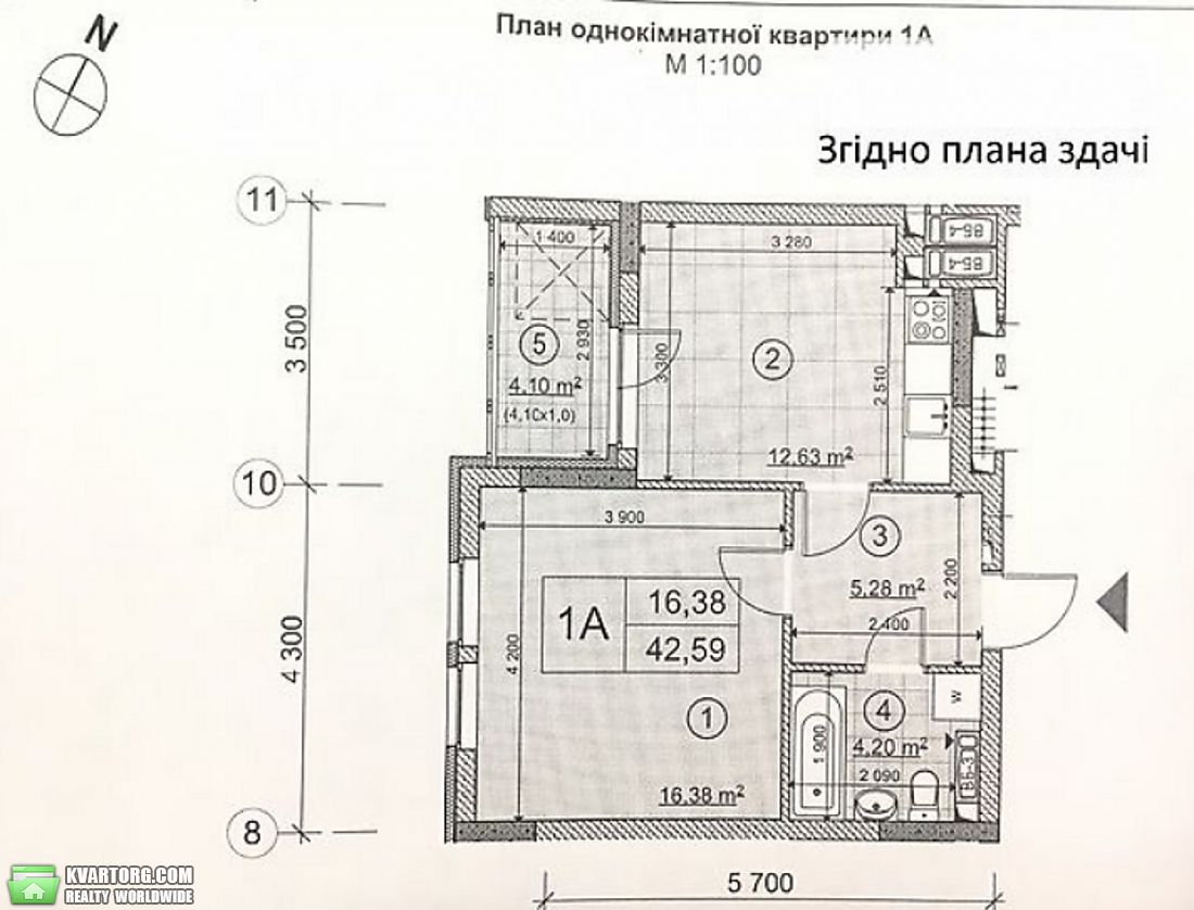 Sell 2-room apartment. Киев,  Победы пр — photo 3