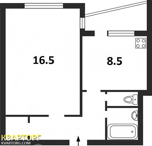 Sell 1-room apartment. Киев, Гайдай — photo 2