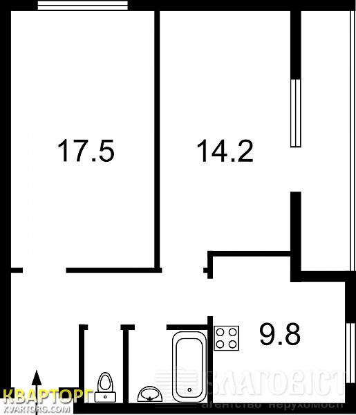 Sell 2-room apartment. Киев,  Космическая — photo 2