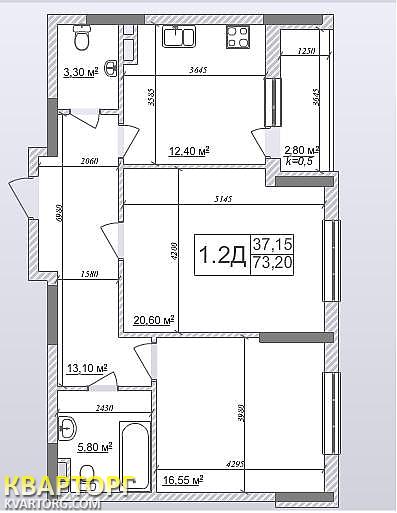 Sell 2-room apartment. Киев,  Островского — photo 3