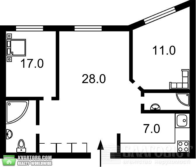Sell 2-room apartment. Киев,  Вышгородская — photo 3