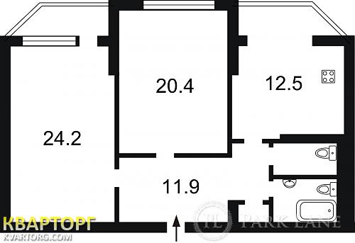 Sell 2-room apartment. Киев, Героев Обороны — photo 2