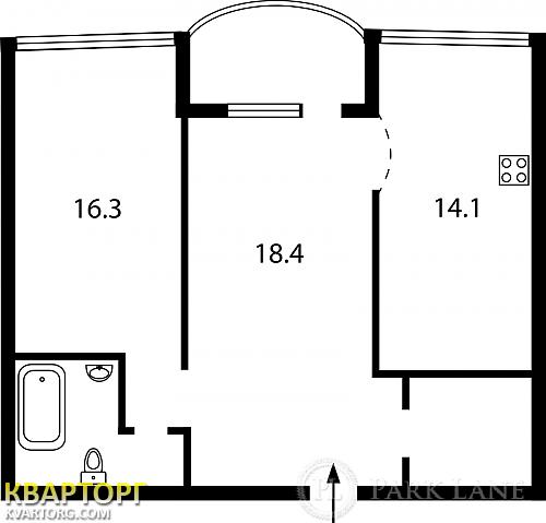 Sell 2-room apartment. Киев, Героев Сталинграда пр — photo 2
