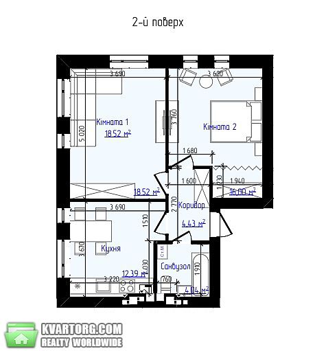 Sell 2-room apartment. Ирпень, Козацька — photo 2