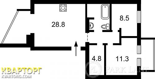 Sell 3-room apartment. Киев,  Паньковская — photo 6