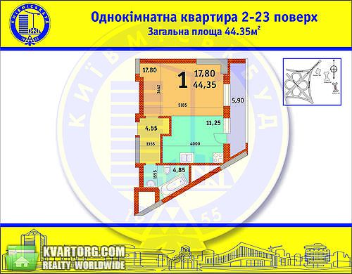 Sell 1-room apartment. Киев,  Глушкова пр — photo 6