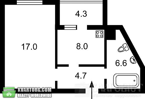Sell 1-room apartment. Киев, Ващенко — photo 2
